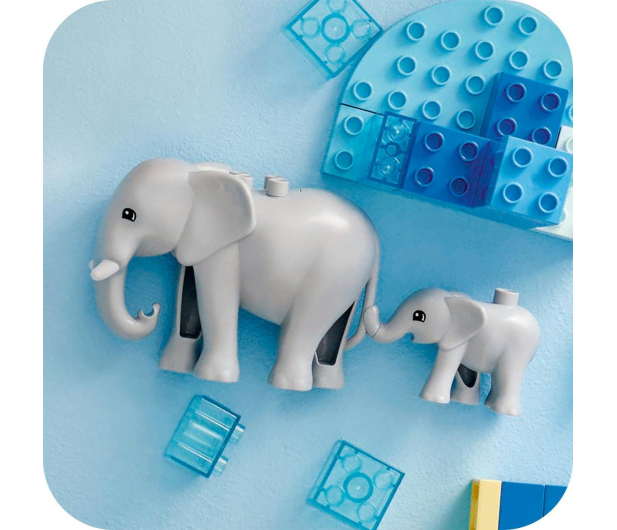 LEGO DUPLO 10446 Rodziny dzikich zwierząt 3 w 1 - 1283652 - zdjęcie 4